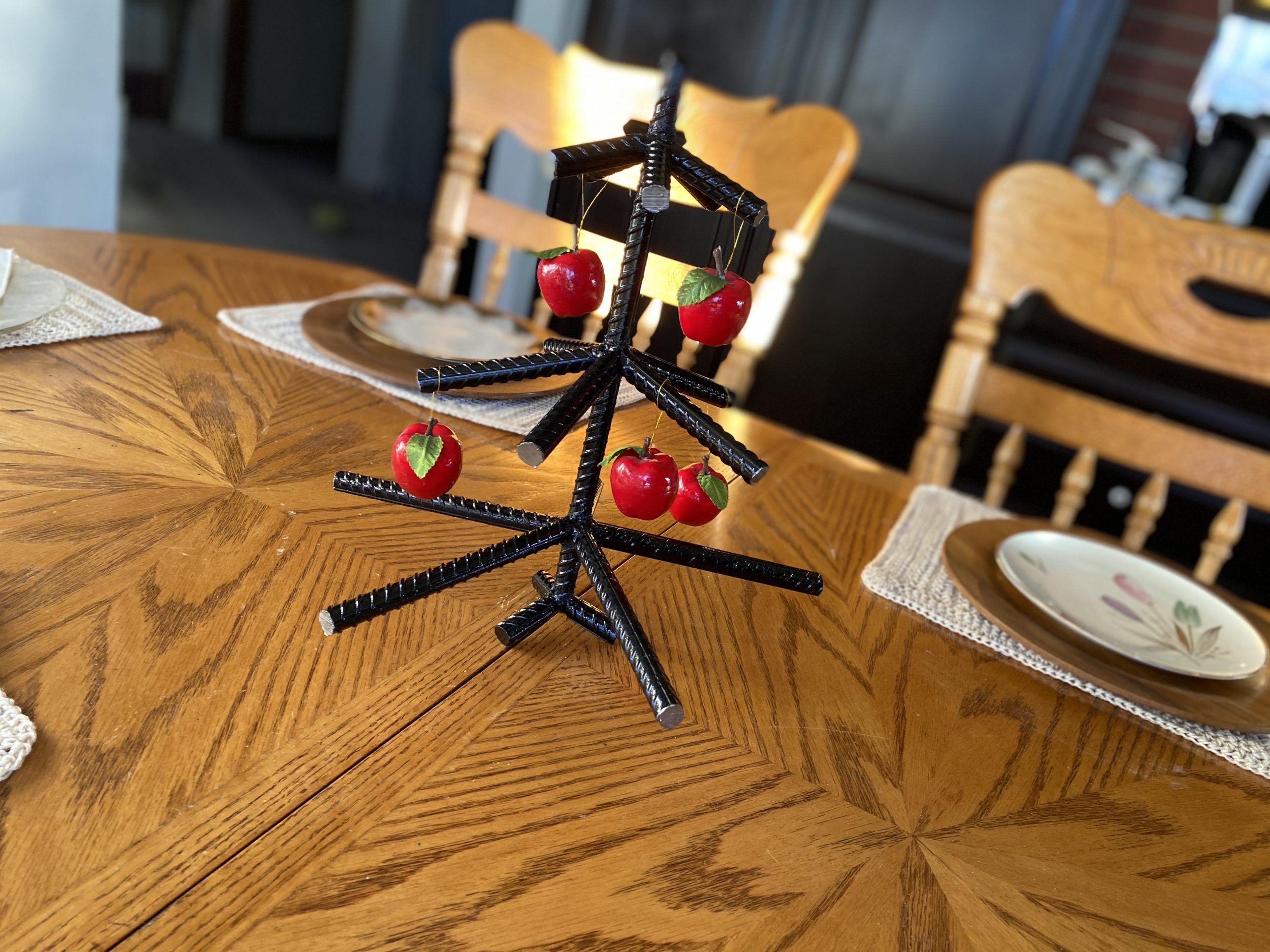 Rebar christmas trees