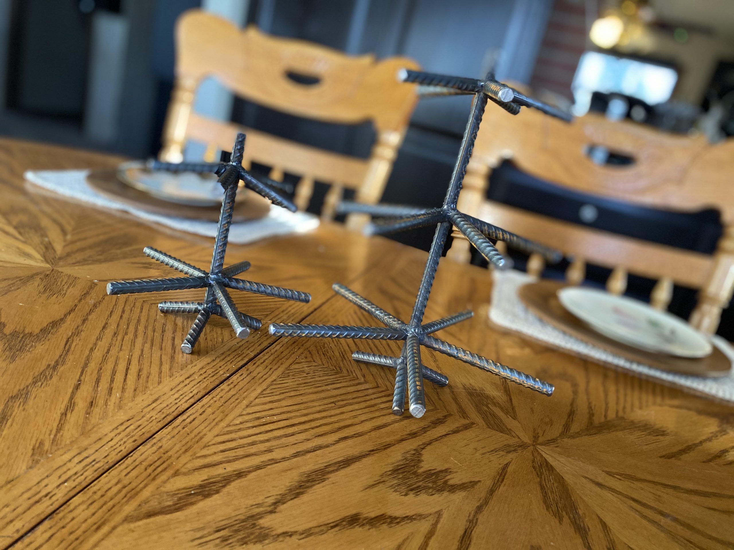 Rebar christmas trees