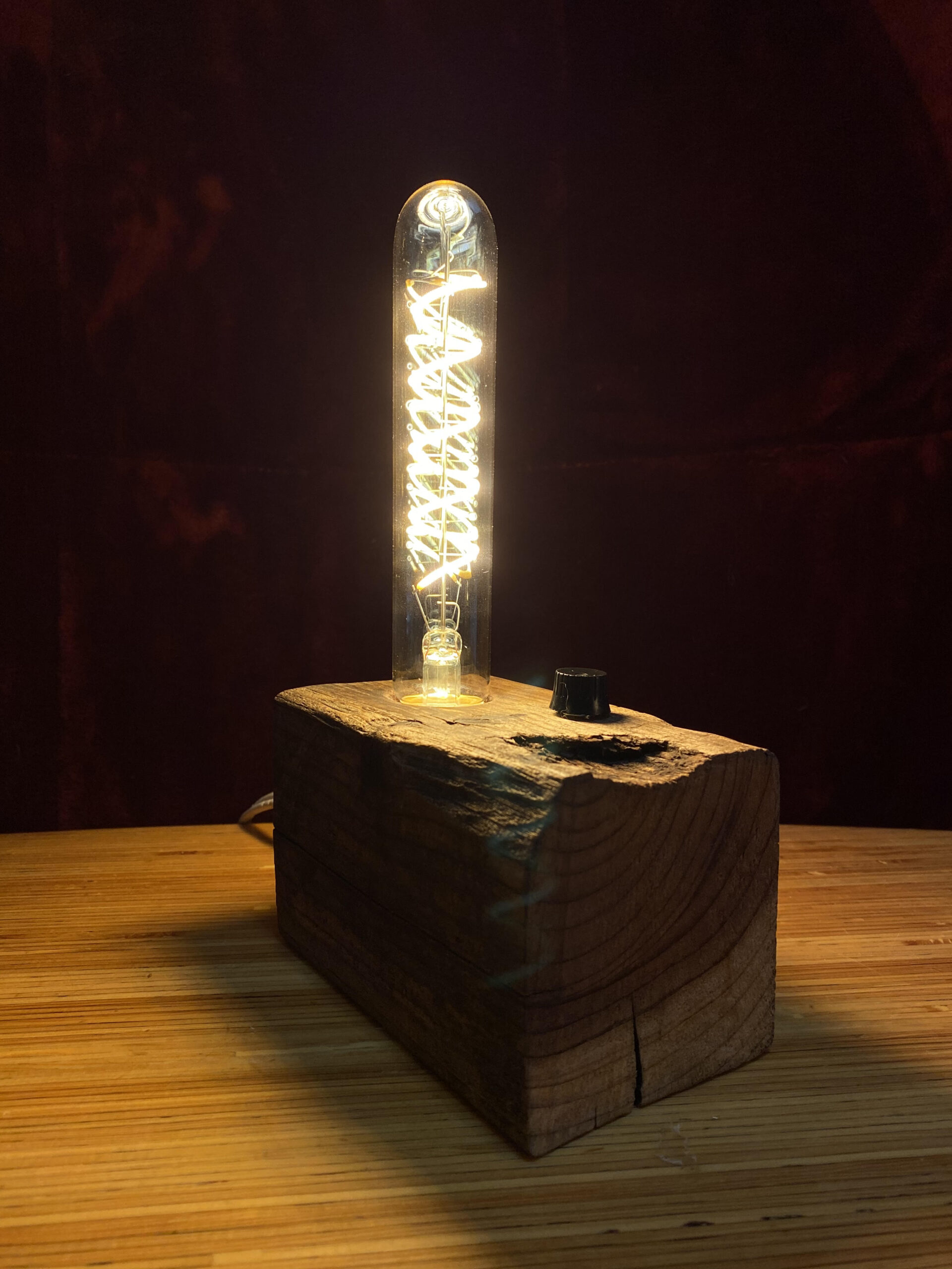 Wooden Table Lamp