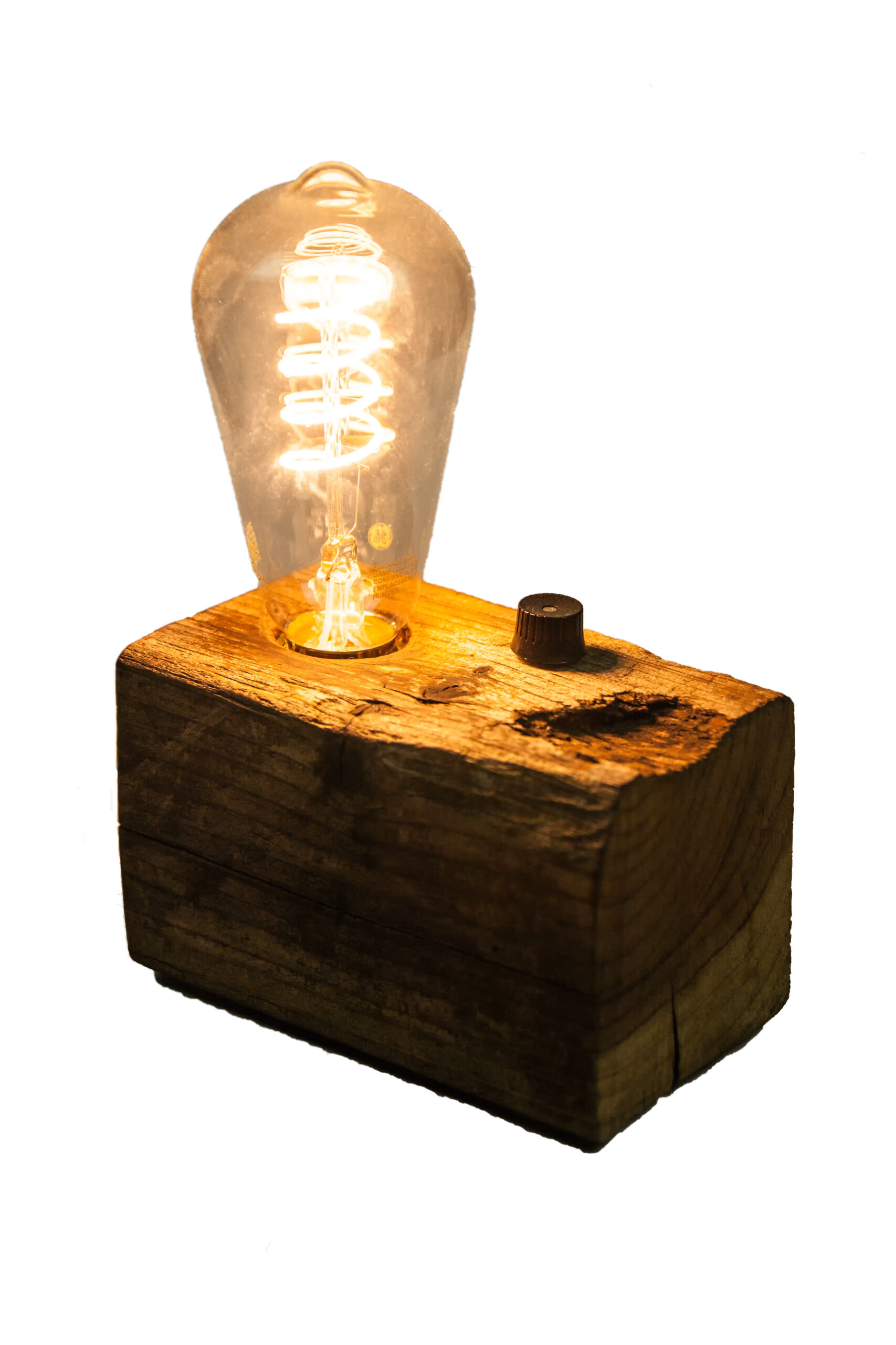 Wooden Table Lamp